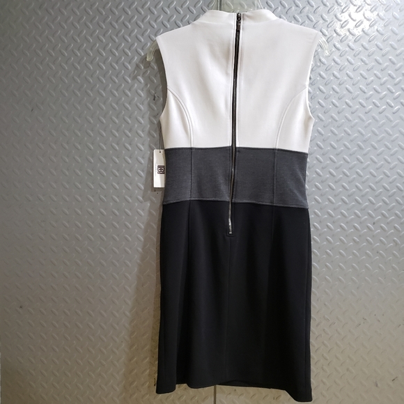 NWT LAUNDRY BY DESIGN color block top / waist / skirt dress (4) - Picture 5 of 11